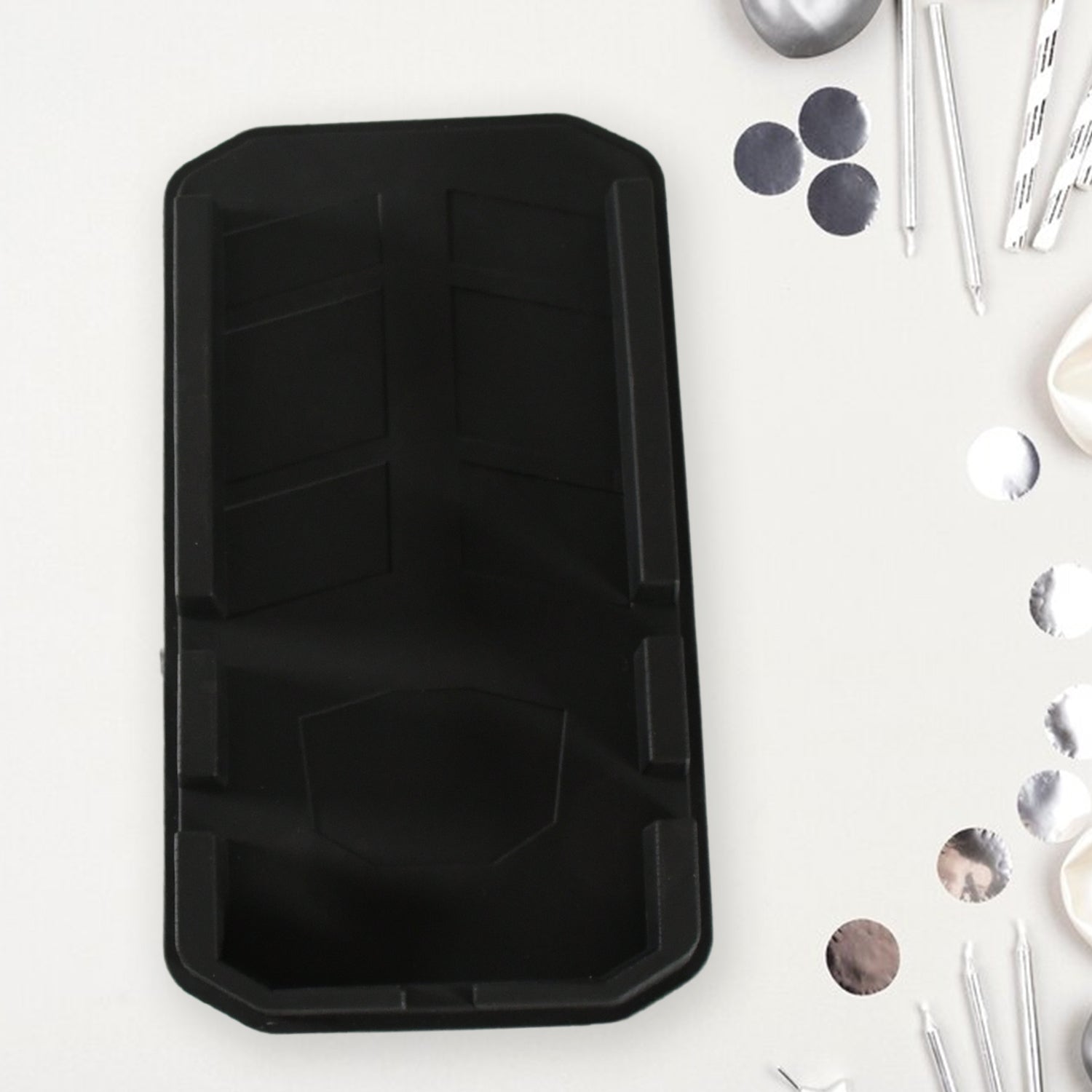 Multipurpose Car Mobile Holder for Dashboard, Anti-slip Durable Silicone Tray Dashboard Pad Storage Mat, Cell Phone Holder, Sun Glasses Stand, GPS Navigation Holder For Car Multipurpose Car Mobile Holder for Dashboard, Anti-slip Durable Silicone Tray Dashboard Pad Storage Mat, Cell Phone Holder, Sun Glasses Stand, GPS Navigation Holder For Car